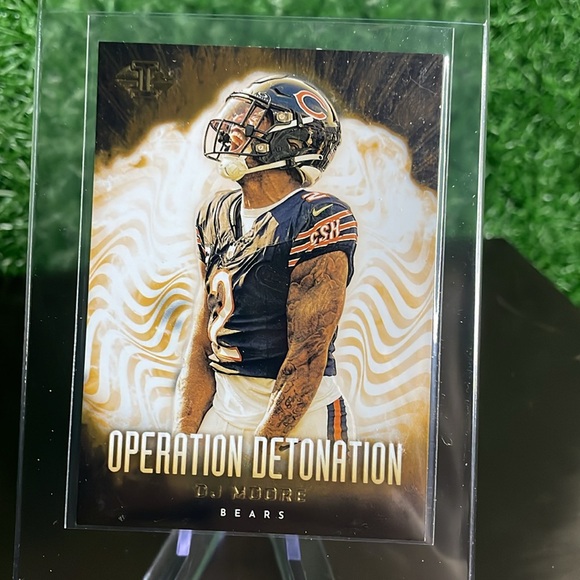 46. Panini Lot of 10 Cards Chicago BEARS 🐻 Football Trading Cards 🏈 - Picture 3 of 10